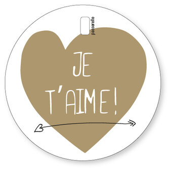 Carte d&#039;Or Je t&#039;aime