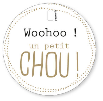 Carte d&#039;Or Woohoo un petit chou