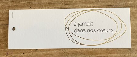 Heaven carte grande &agrave; jamais dans nos coeurs