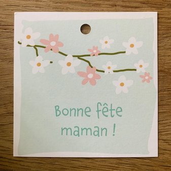 Carte F&ecirc;te de m&egrave;re Lief Bonne f&ecirc;te maman !