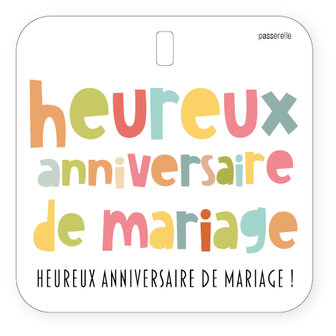 Voller Heureux anniversaire de mariage