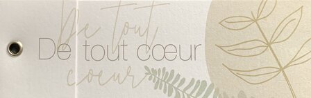 Botanic label petit De tout coeur