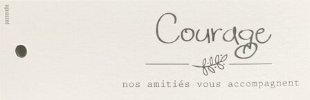 Courage label petit Courage