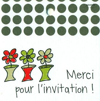 Bol Merci pour l&#039;invitation !