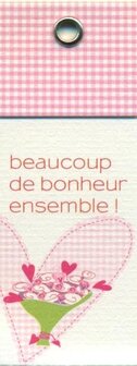 Papillon Beaucoup de bonheur ensemble !