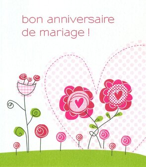 Papillon Bon anniversaire de mariage !