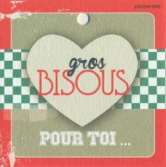 Vintage Gros bisous pour toi !