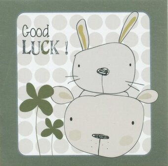 Nanou petite carte Good luck !