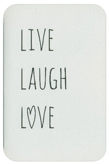 Prestige Live Laugh Love