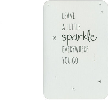 Prestige Leave a little sparkle everywhere you go