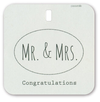 Prestige Mr. &amp; Mrs. Congratulations