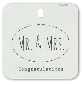 Prestige Mr. &amp; Mrs. Congratulations